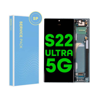 Samsung S22 Ultra S908 Service Pack LCD Green