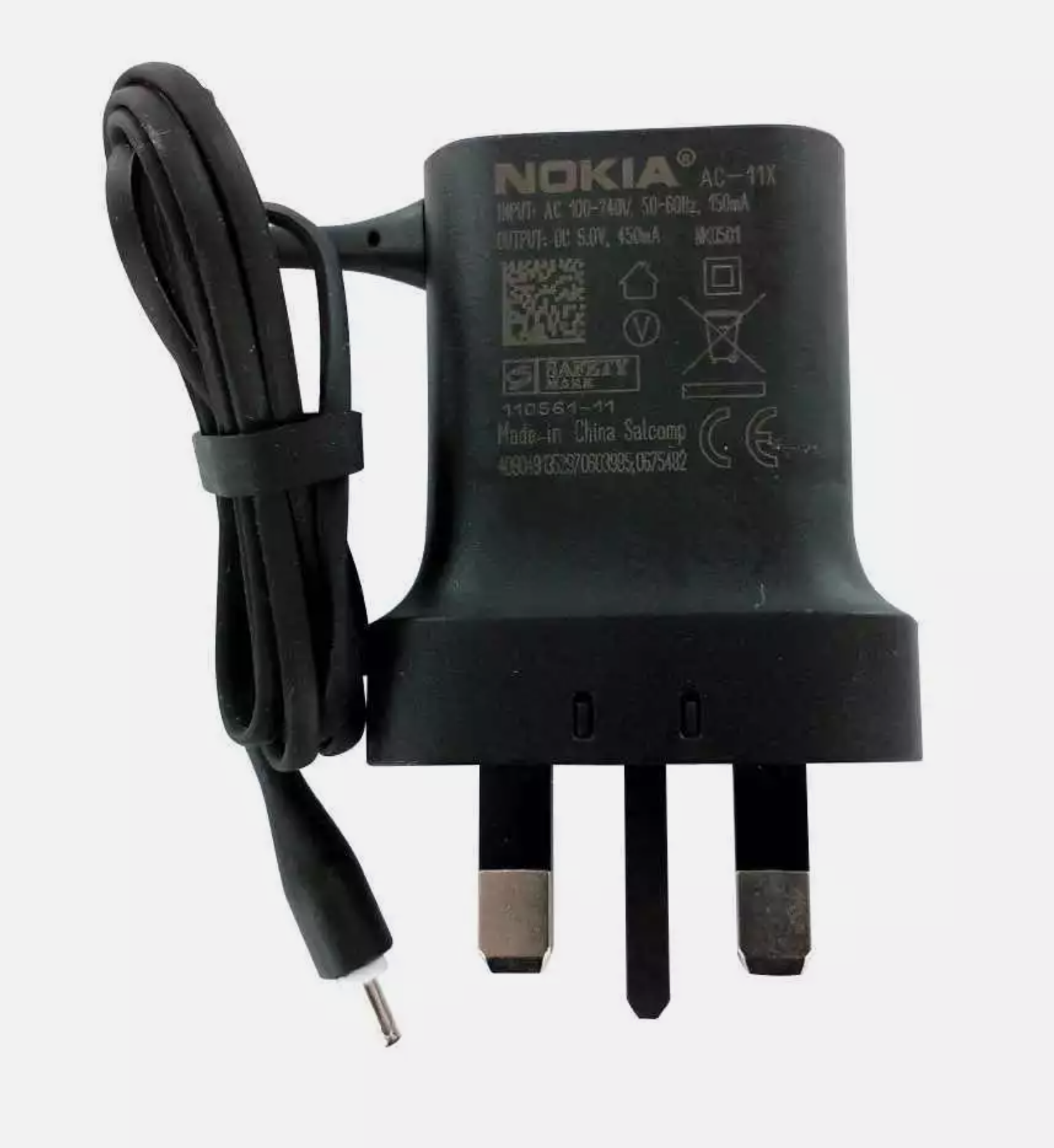 Genuine Nokia 2330 3600 E61 E66 E71 E75 E90 N8 N82 N95 X6 Mains Charger AC-11X