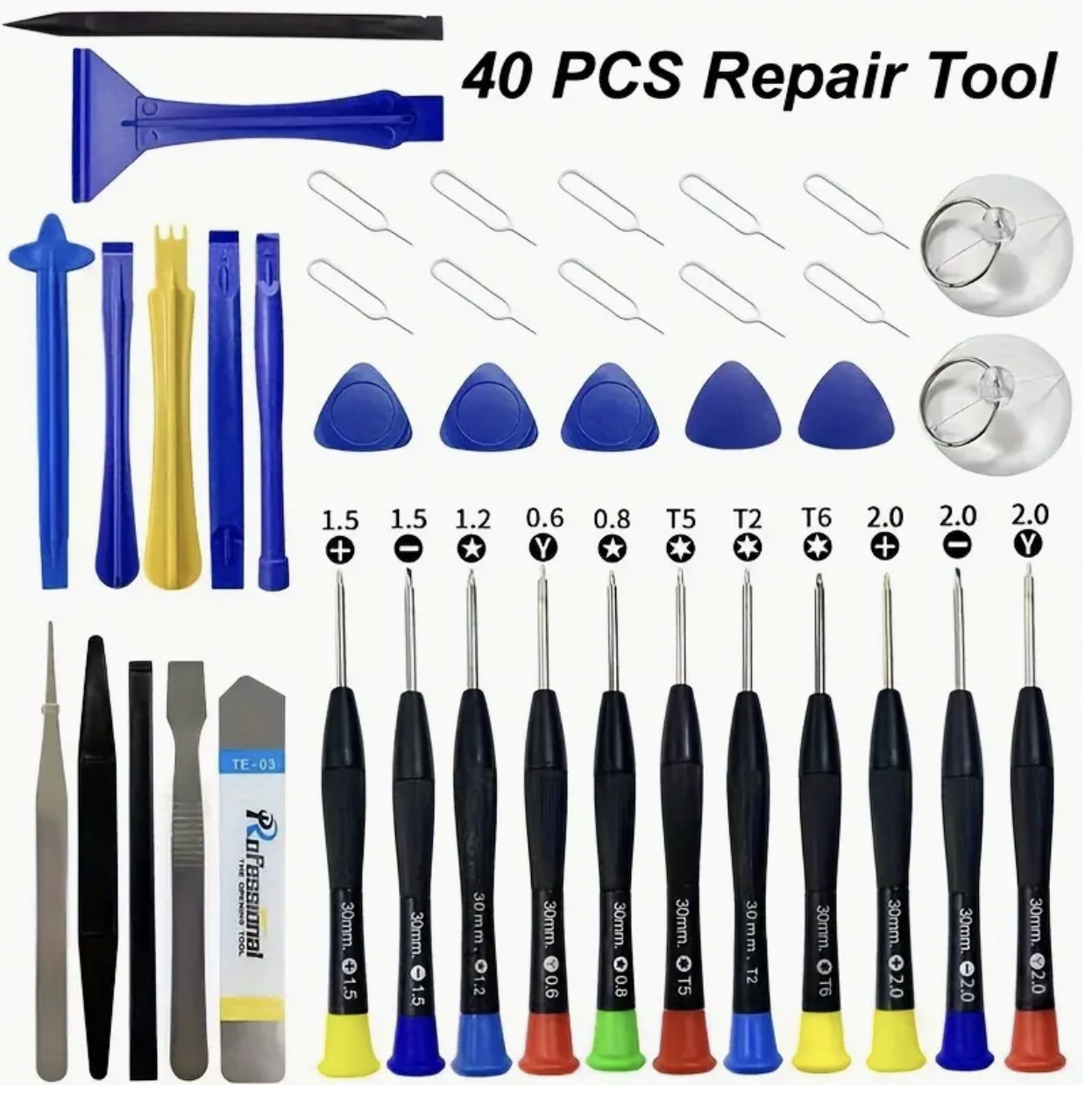 40 in 1 Mobile Phone Repair Tools Kit