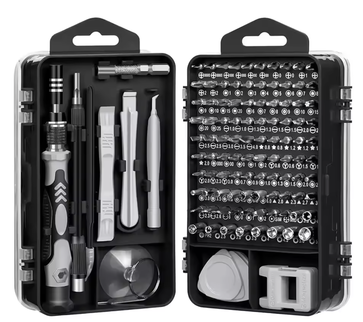 Electronics Screwdriver Set 115 in 1 Precision Screwdriver Tools Professional Magnetic Repair Tools Phone/Laptop Repair