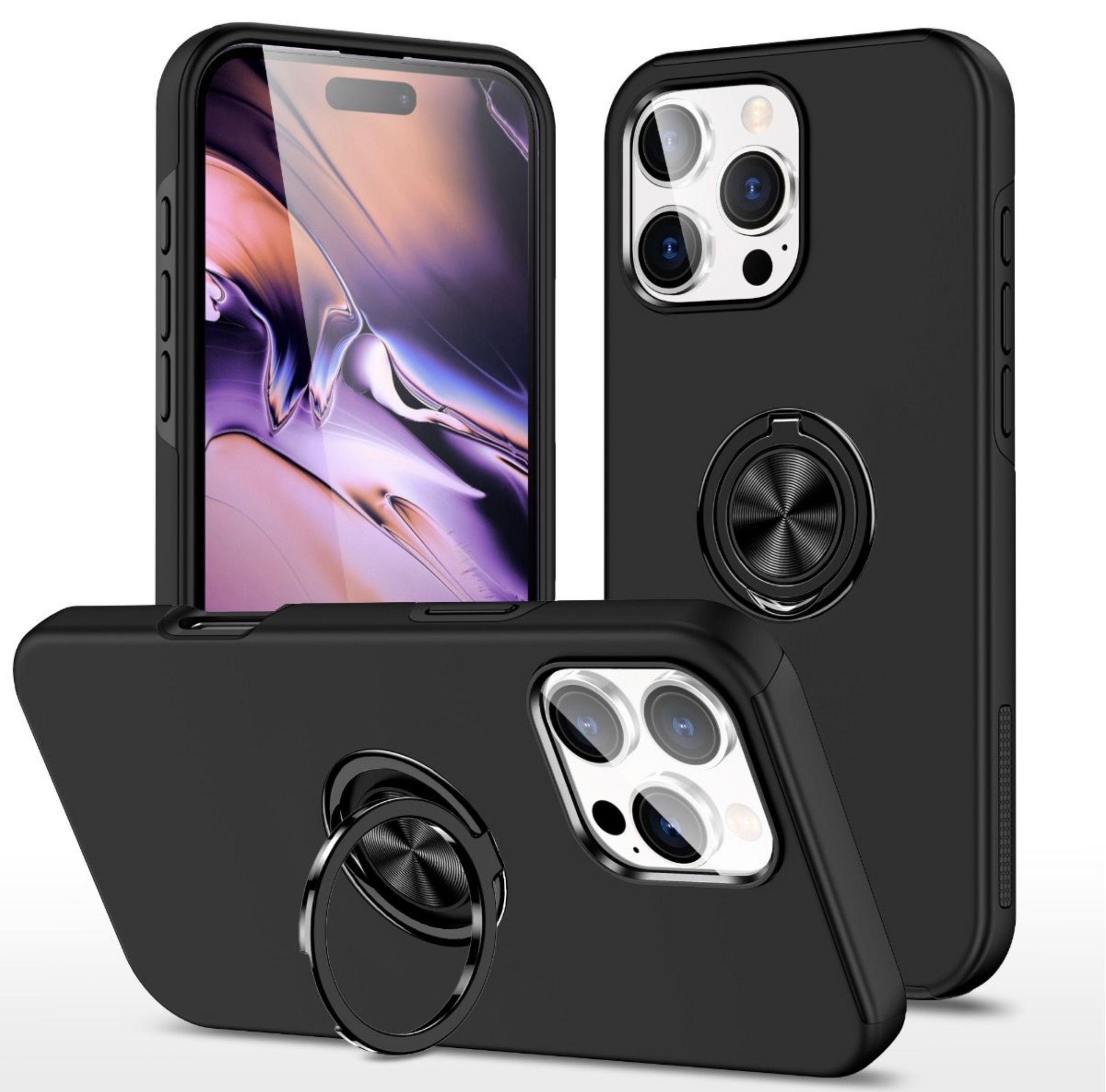 Samsung S25 Edge S937 Slim Style Magnetic Ring Stand