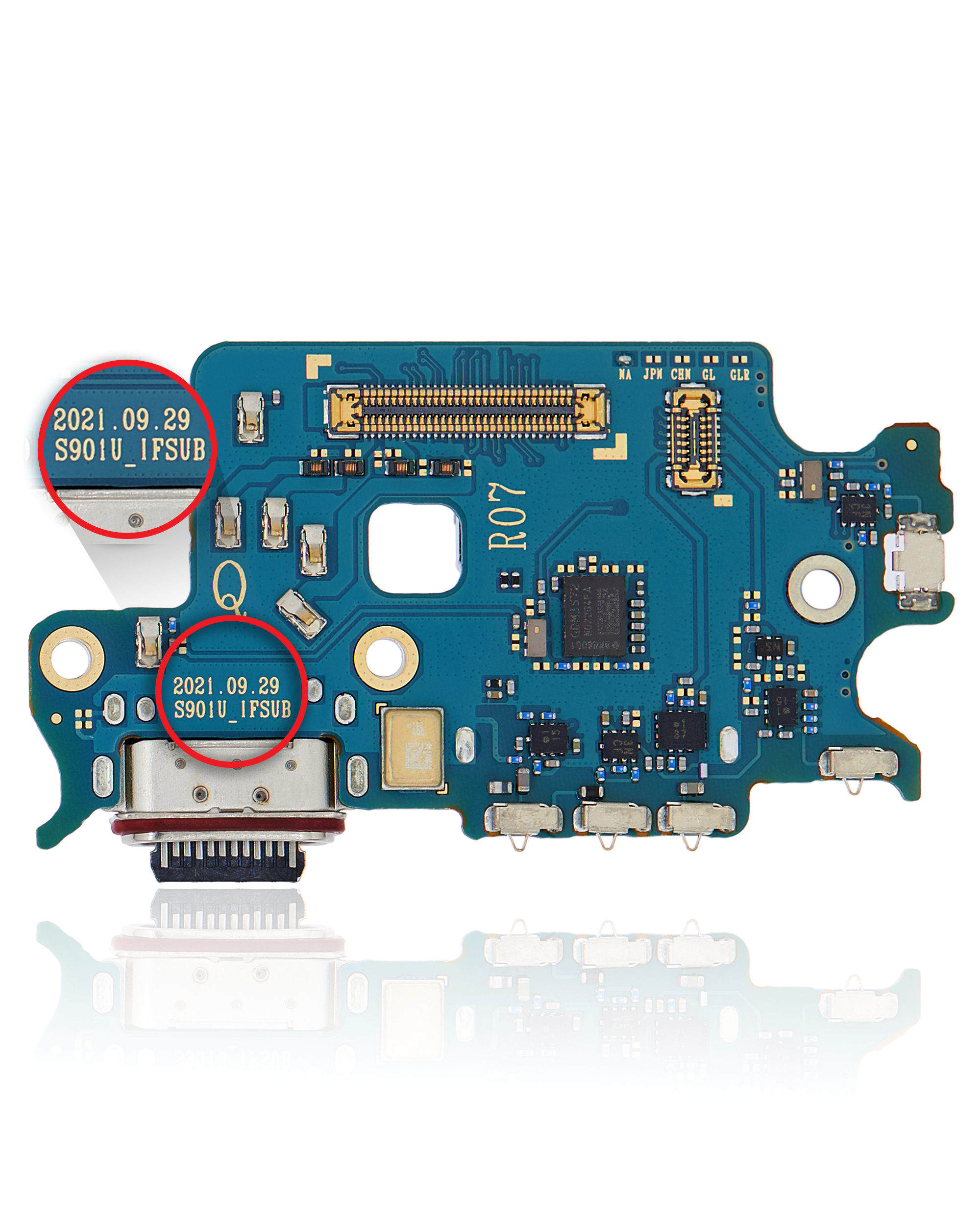 Samsung S22 5G S901U Original Charging Board