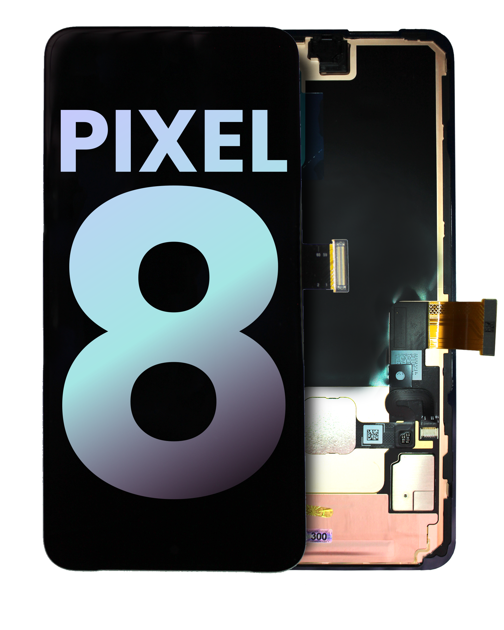 Google Pixel 8 Service Pack LCD With Scanner