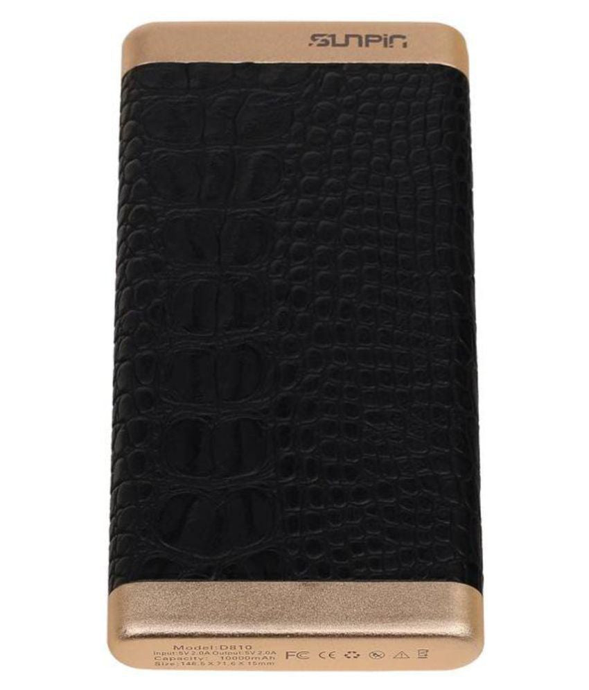 Sunpin D810 10000 Mah Power Bank Black & Gold