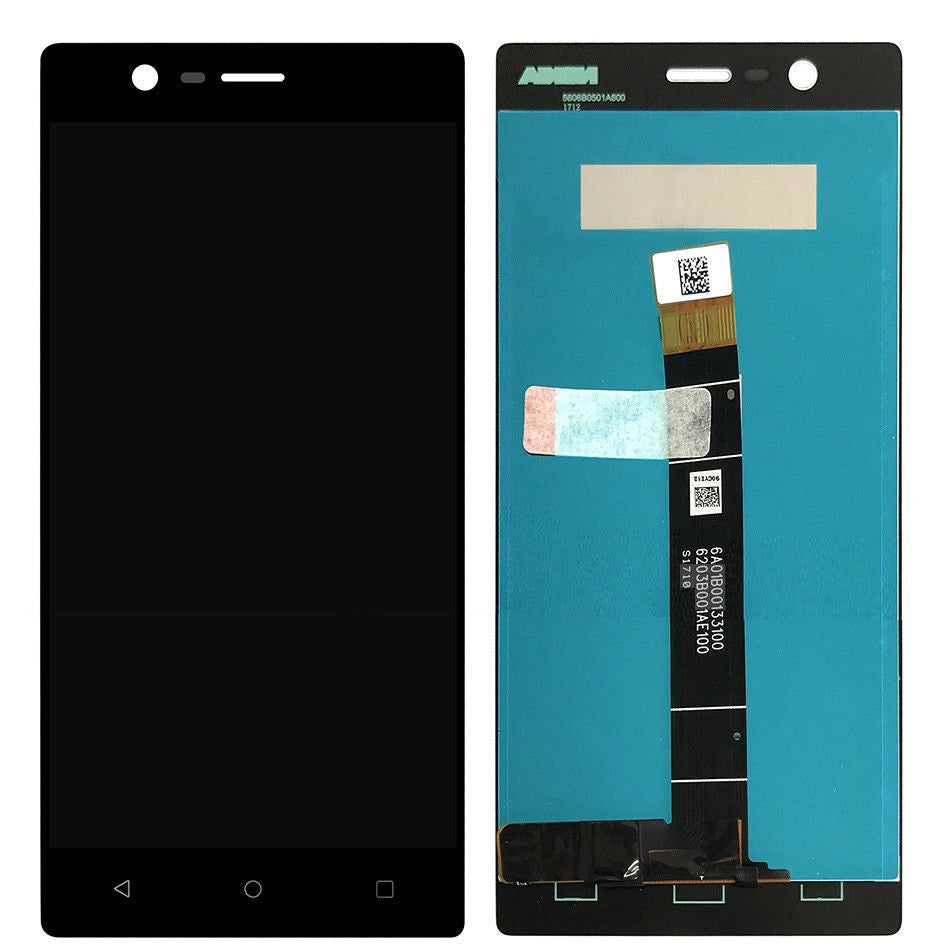 Nokia 3 Complete LCD Black