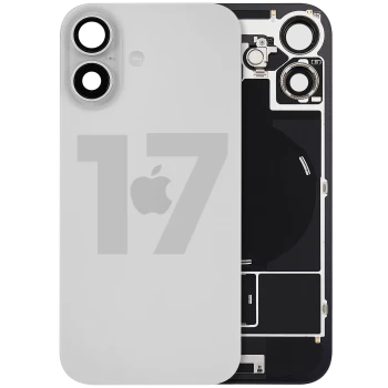 iPhone 17 Back Glass White with Parts