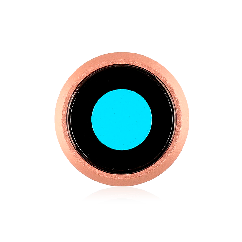 iPhone 8G Camera Lens With Ring Rose Gold