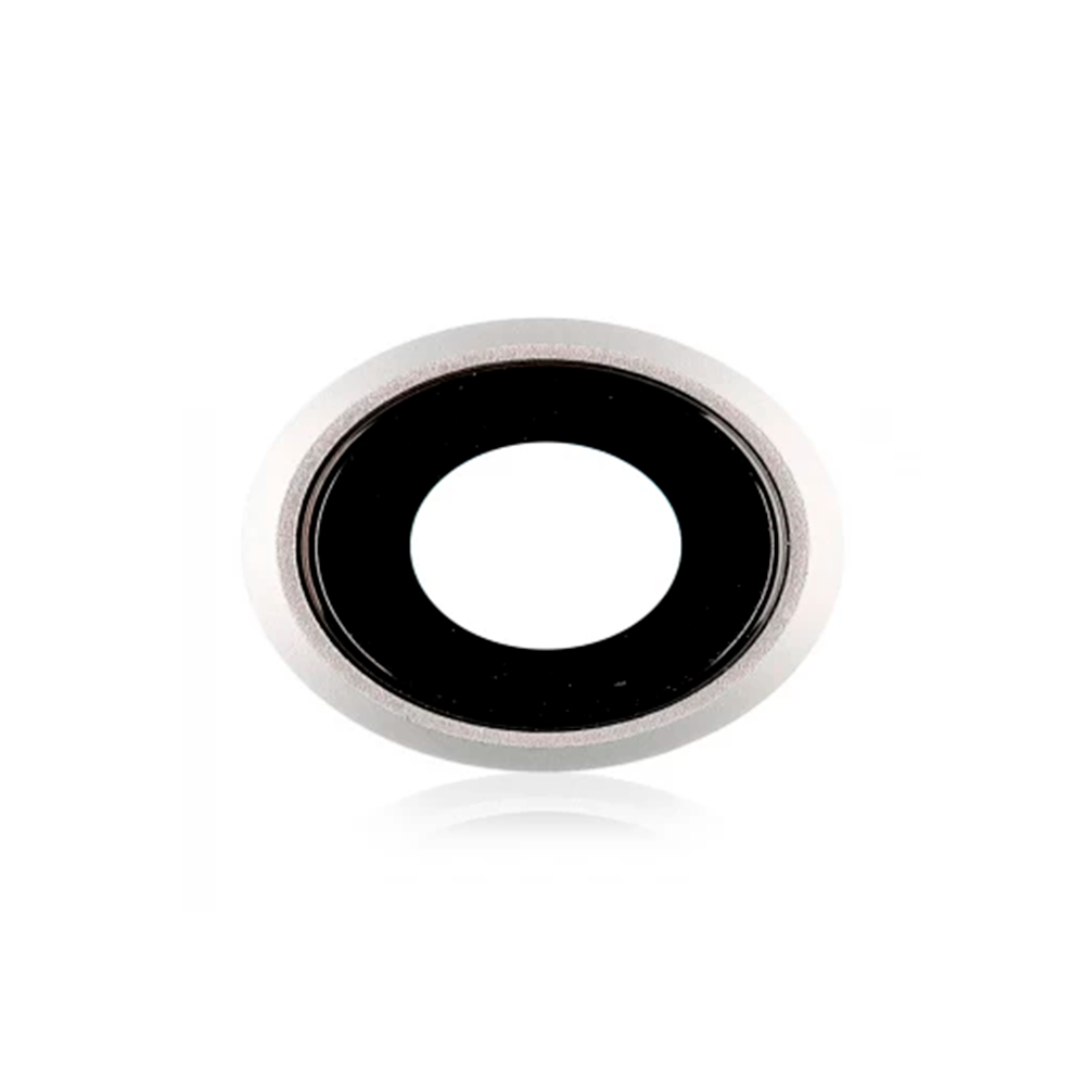 Back Camera Lens With Bracket & Bezel Compatible For iPhone 8 / SE (2020) / SE (2022) Silver