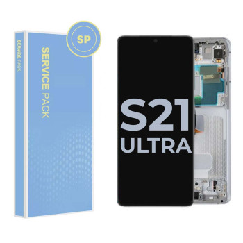 Samsung S21 Ultra 5G G998B Service Pack LCD Phantom Silver