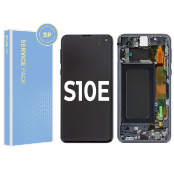 Samsung S10E G970F Service Pack LCD Black