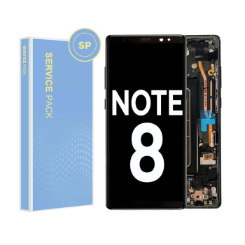 Samsung Note 8 N950 Service Pack LCD Black