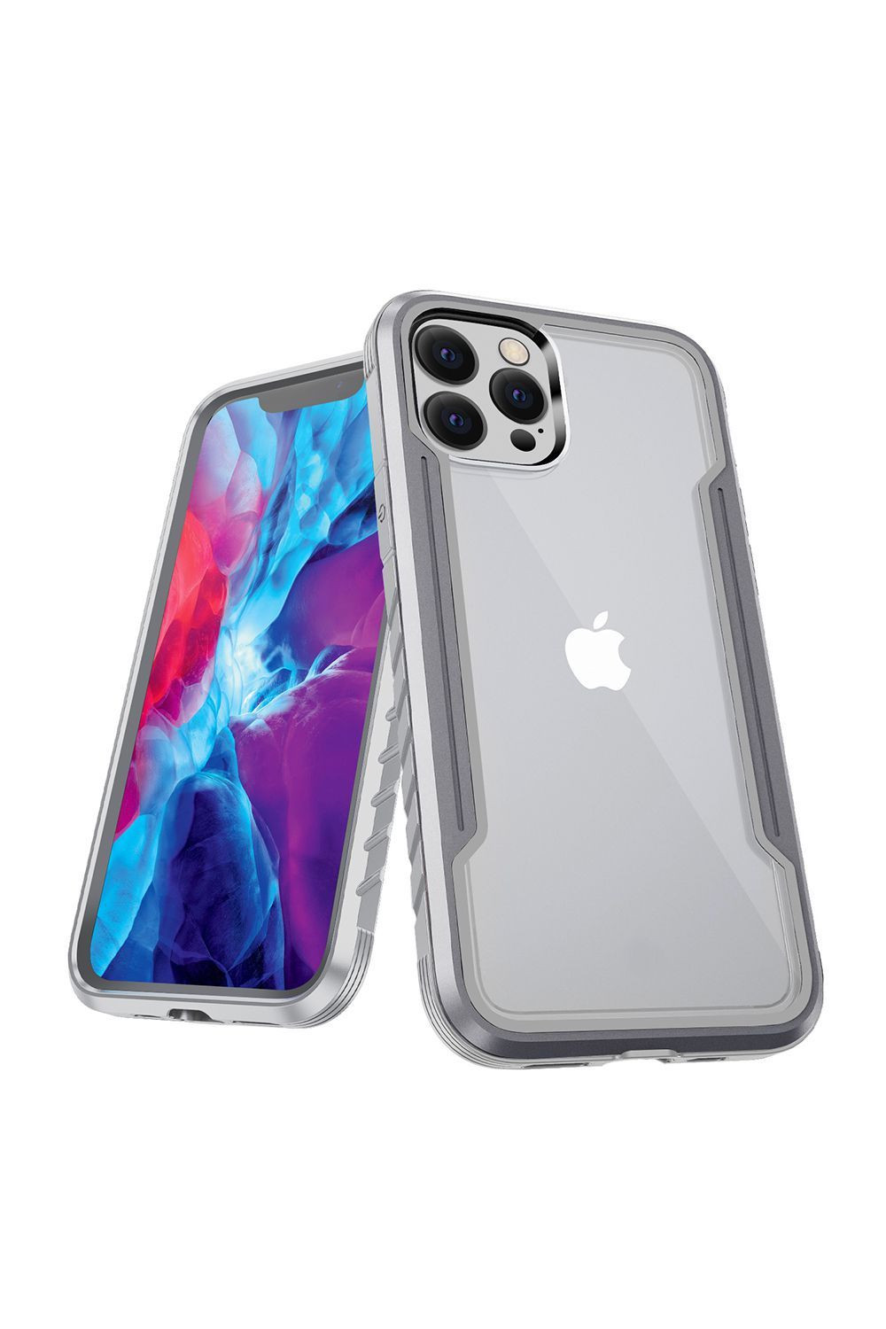iPhone 15 Defence Shield Aluminum Alloy Case Grey