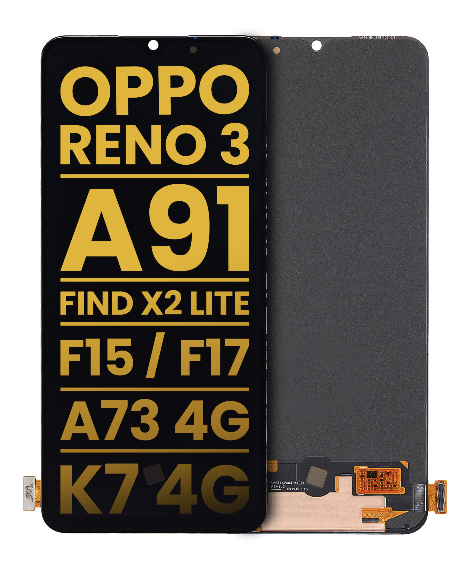 Oppo X2 Lite/ A91/ Reno 3 OLED Lcd