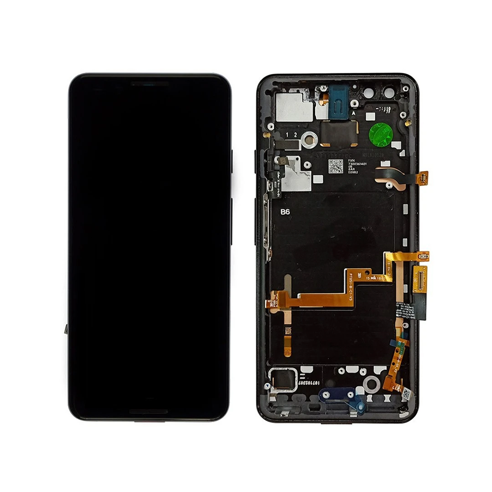 Google Pixel 3 LCD With Frame Black