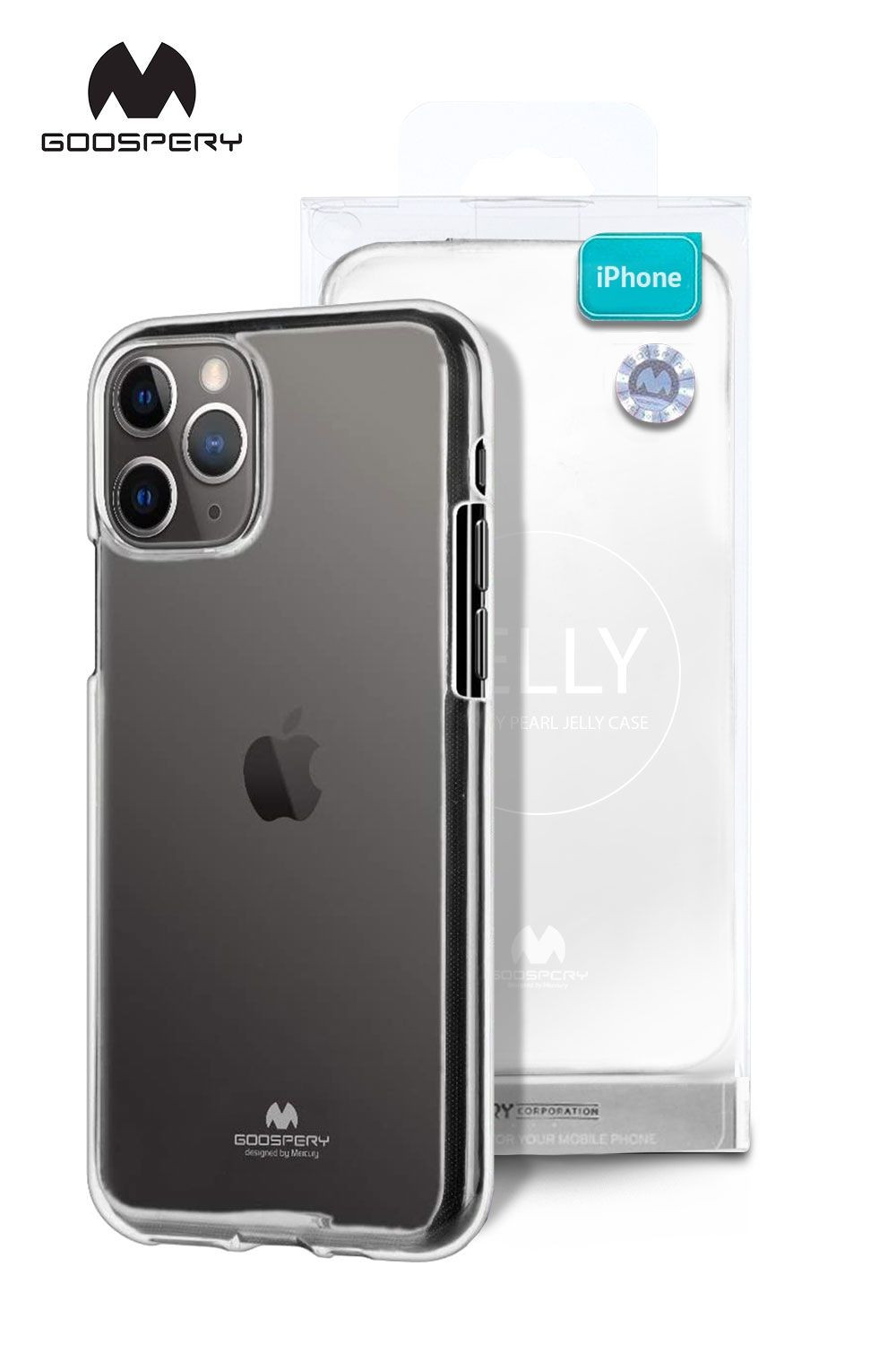 iPhone 16 Plus Goospery Jelly Case Clear