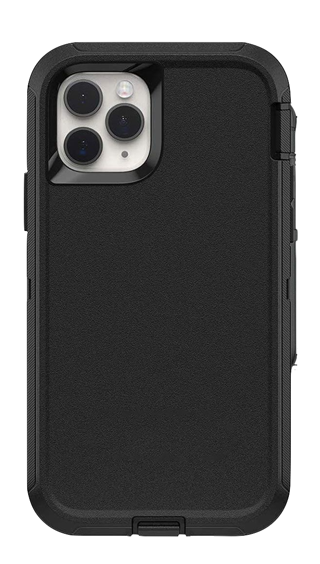 iPhone 12/ 12 Pro Defender Case Black