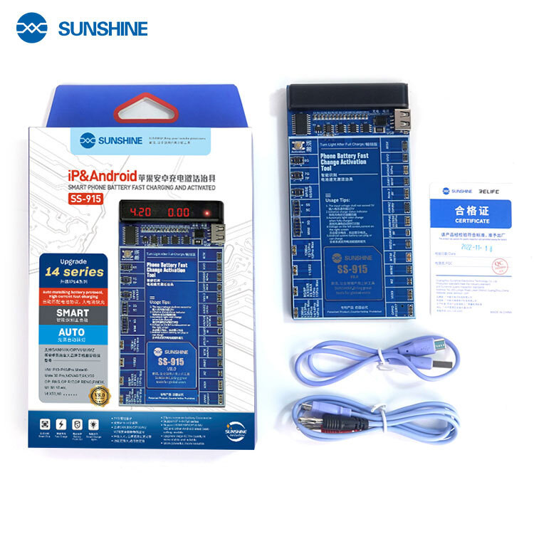 Sunshine Ss-915 Battery Charging & Activation