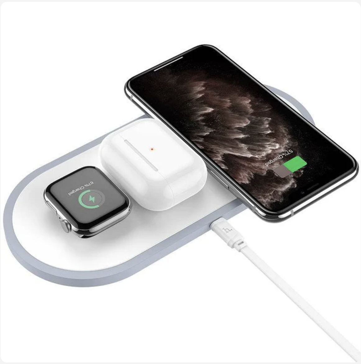 Hoco Cw24 Wireless Charger 3 In 1