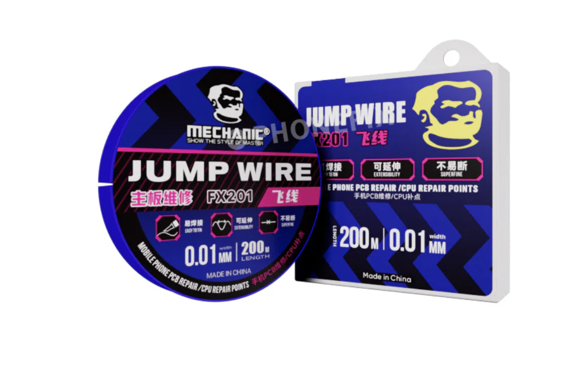 Mechanic Jump Wire FX201 200m 0.01mm width