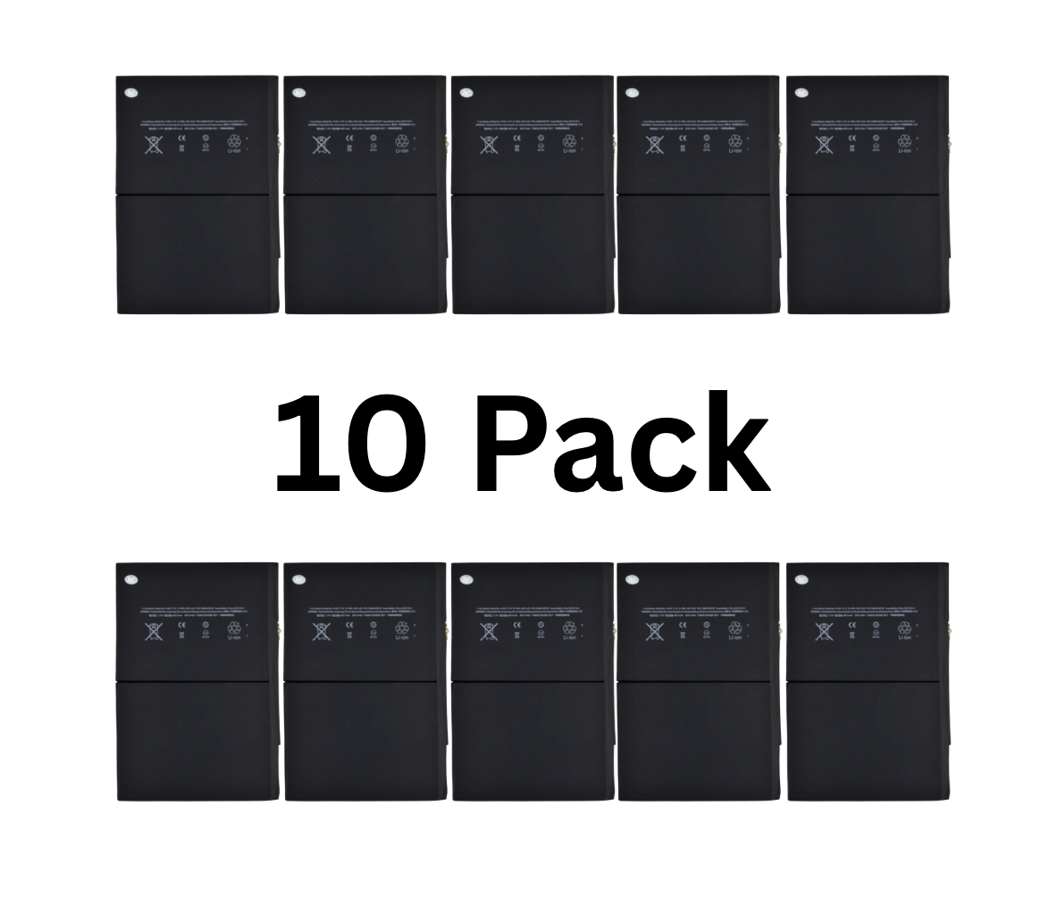 iPad Air 1/ 2017/ iPad 6 2018/10.2 iPad 7/ 8/ 9 Battery High Quality 10 Pack