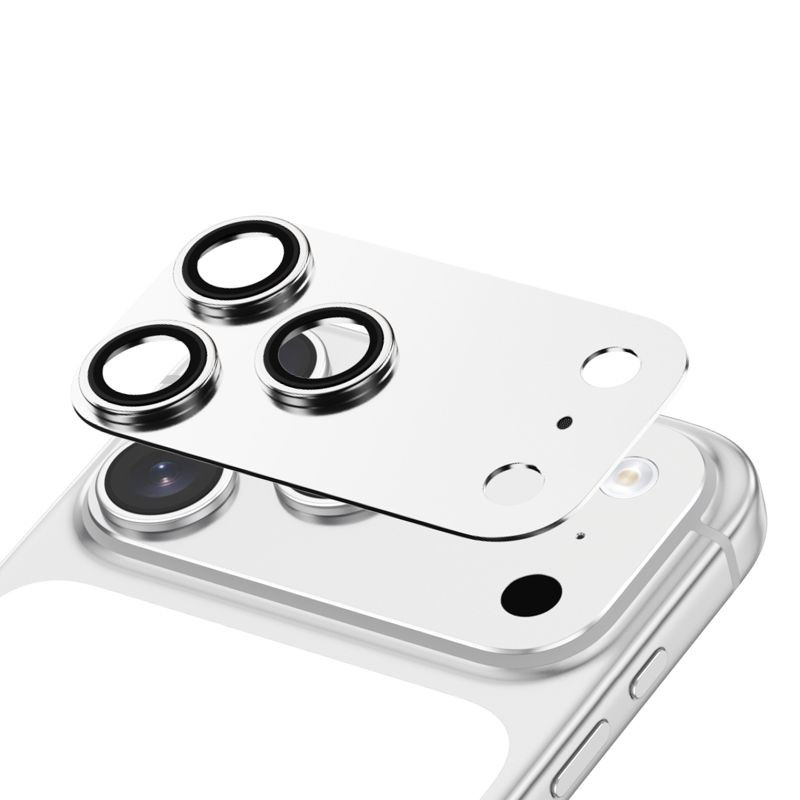 iPhone 17 Pro Max LITO C5 AR+AF Full Coating Aluminum Alloy Camera Corning Glass Silver