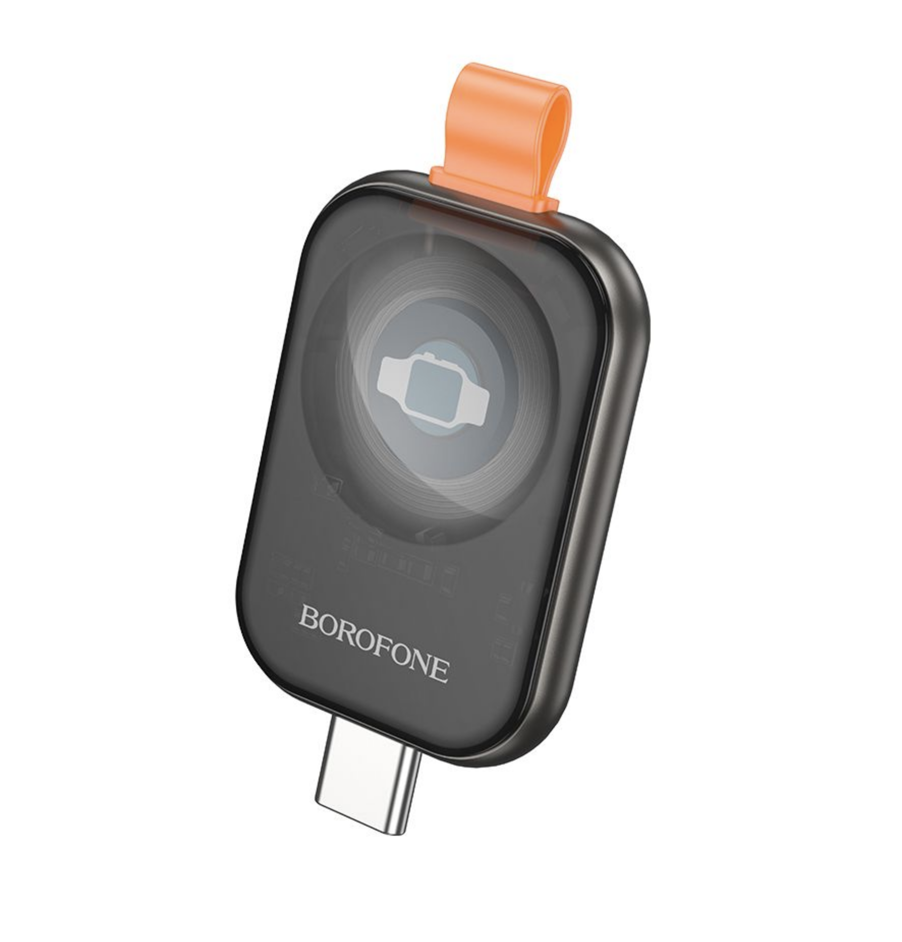 BOROFONE BQ25A Wireless charger for Apple Watch - metal gray (S)