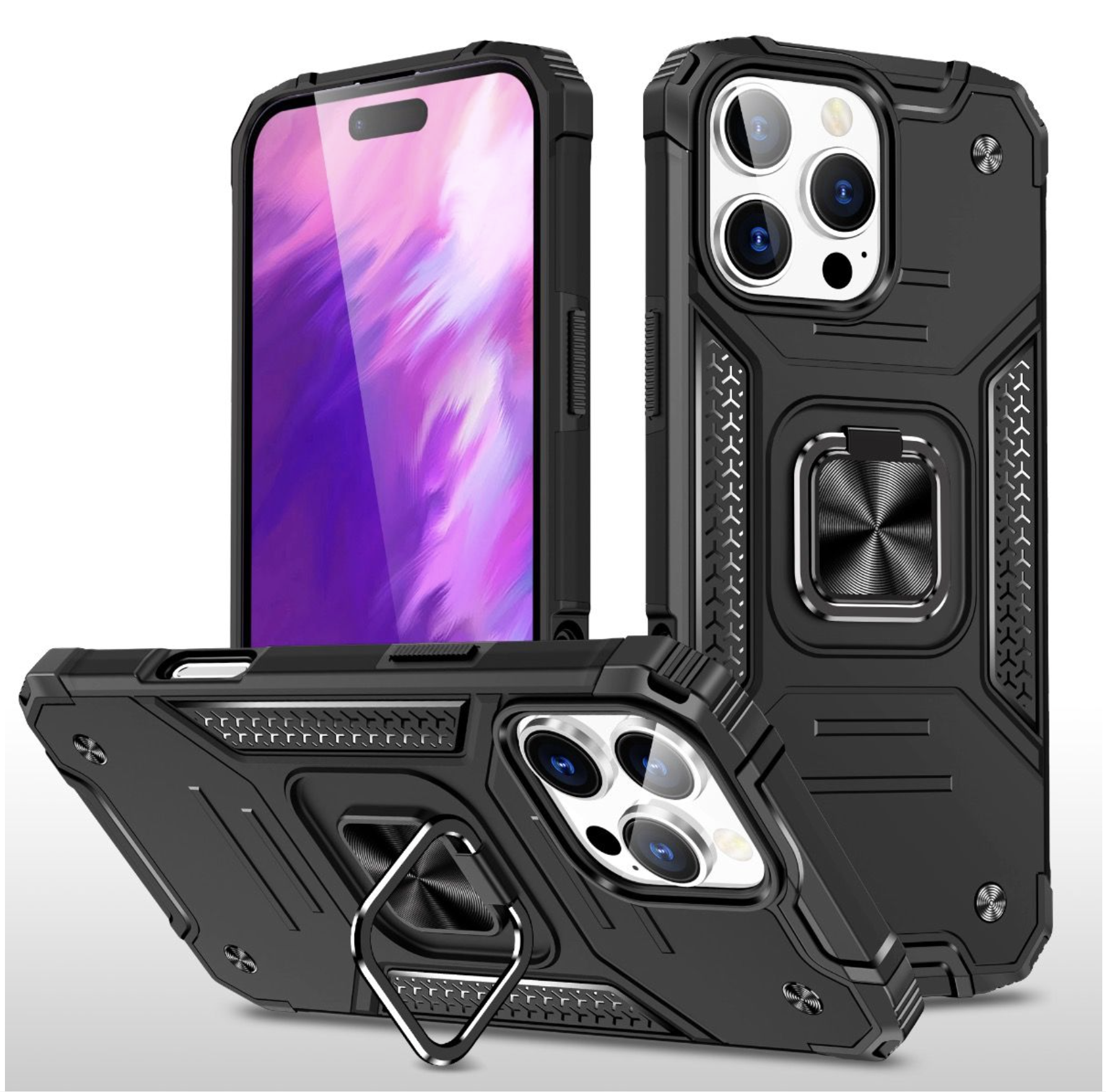 Samsung A56 5G (A566/ 2025)  Robot Magnetic Case - Black