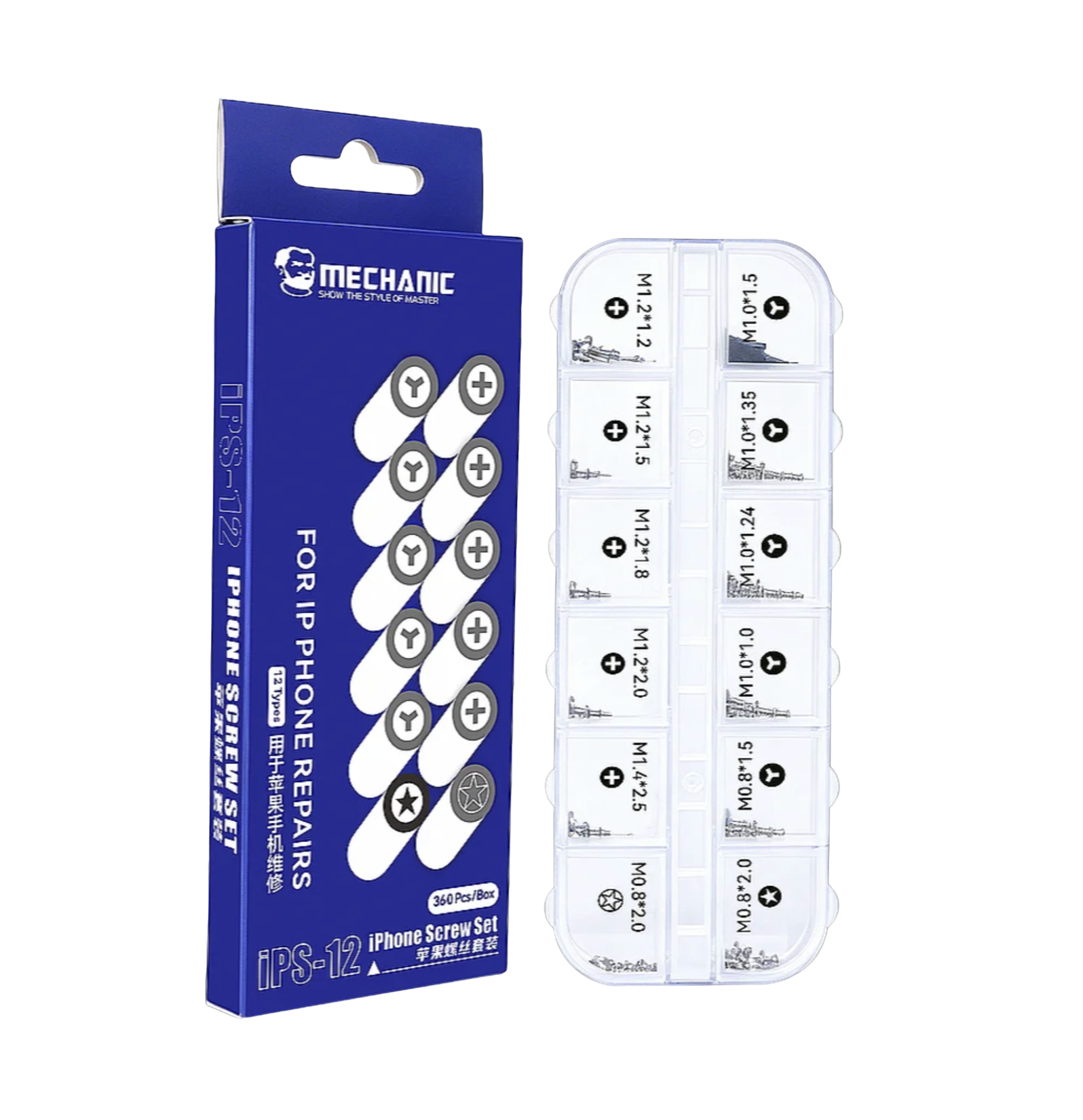 iPhone Screw Set 360 screw (12 types) Mechanic