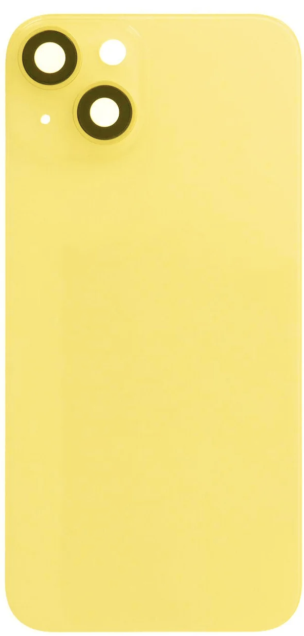 iPhone 14 Back Glass Cover Yellow