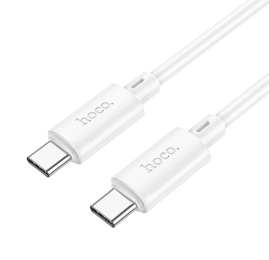 Hoco X88 USB C To USB C Charging Data Cable 60W 1M - White