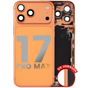 iPhone 17 Pro Max Back Glass Cosmic Orange with Parts