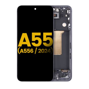 Samsung A55 5G A556 Service Pack LCD With Frame Navy