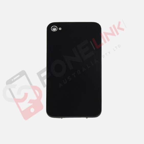 iPhone 4G Back Cover Black No Logo