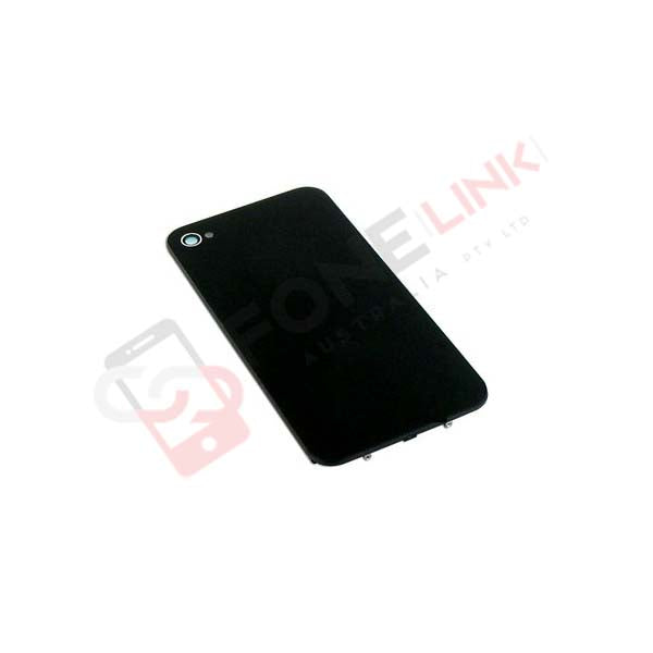 iPhone 4S Back Cover Black No Logo