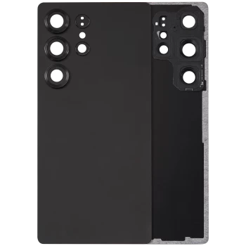 Samsung S25 Ultra  S938 Back Cover Glass With Camera Lens Titanium Black
