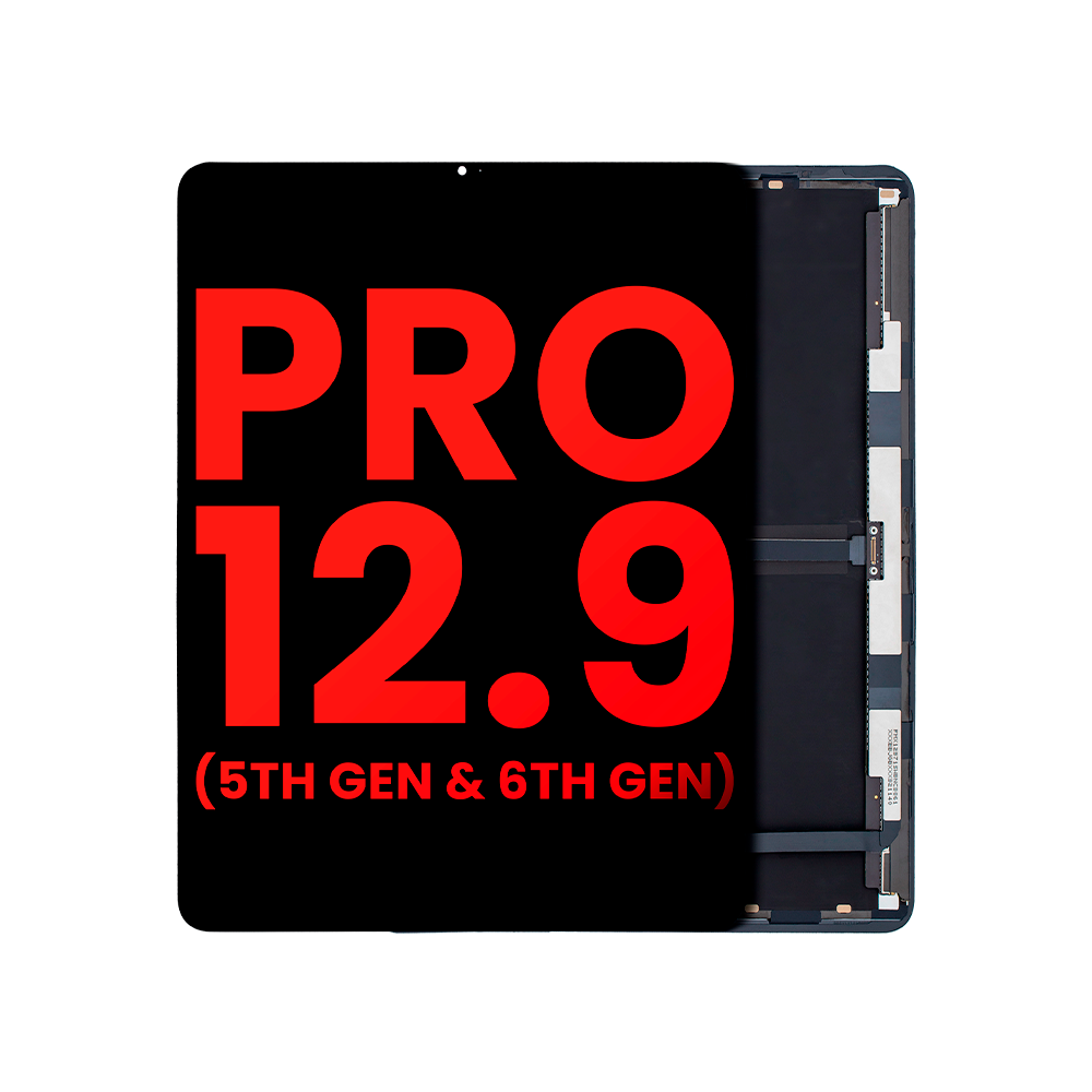 iPad Pro 12.9 2021 Fifth/ 2022 Sixth Gen LCD Black