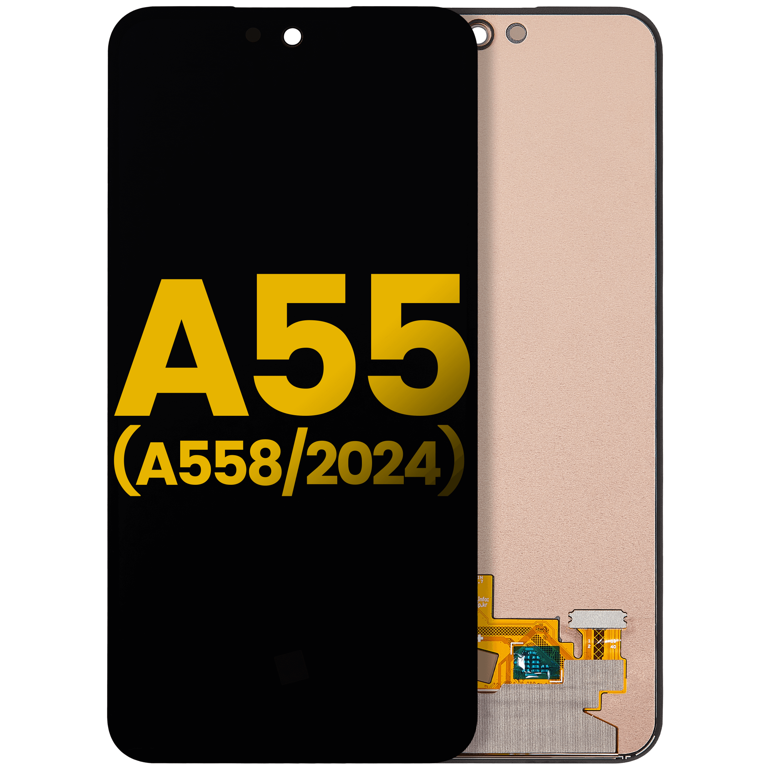 Samsung A55 5G A556 Service Pack Lcd Black Without Frame
