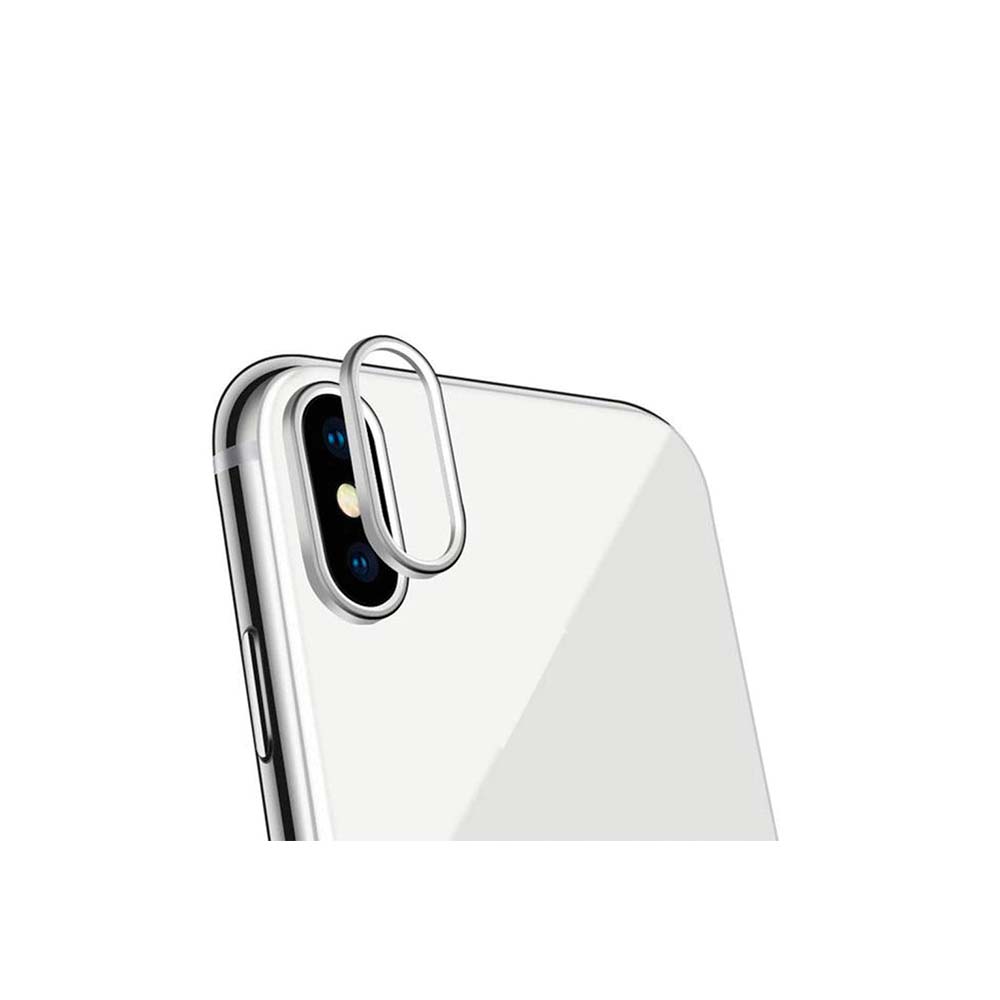 iPhone X Camera Ring Silver