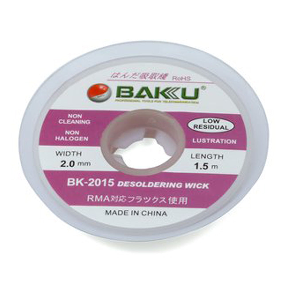 Baku Bk-2015 2.0Mm 1.5M Desoldering Wick