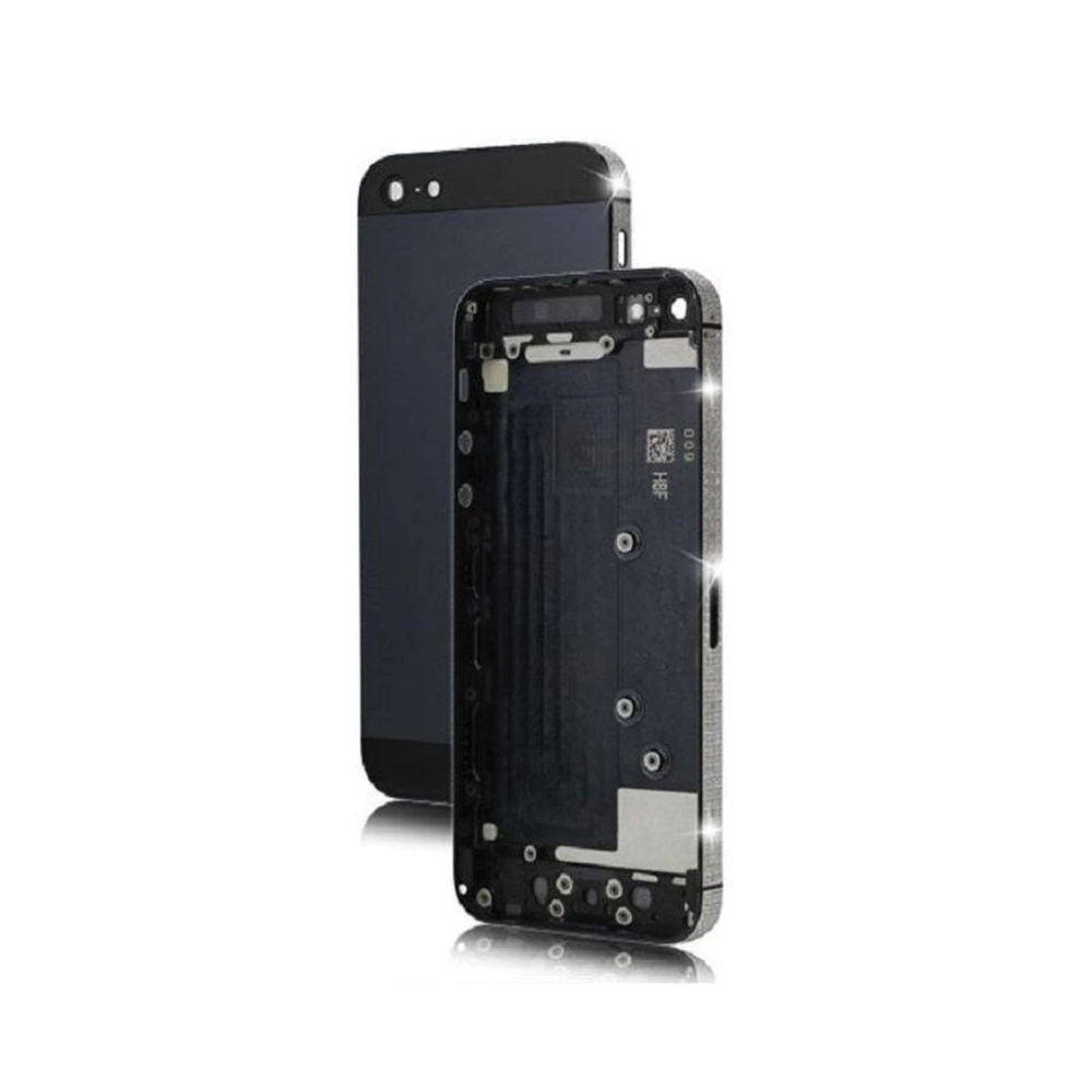 iPhone 5G Back Cover Black No Logo With Parts