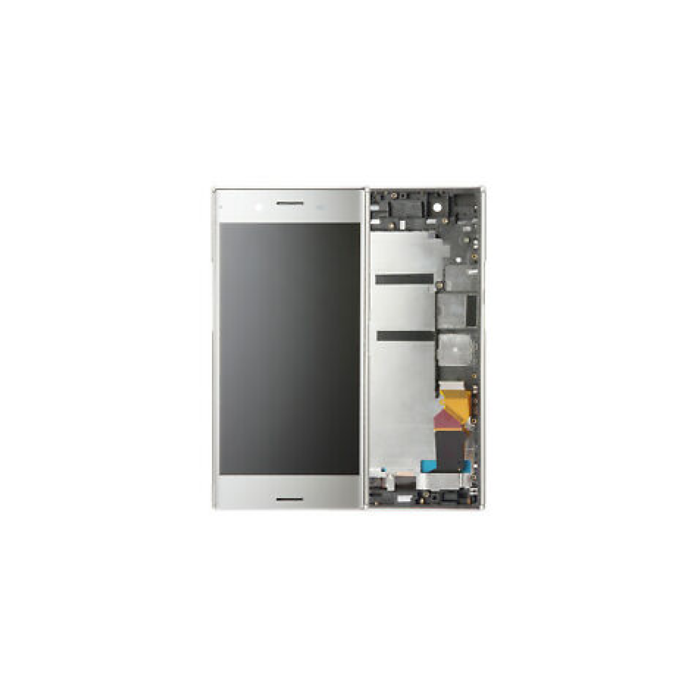 Sony Xz Premium Silver Lcd With Frame