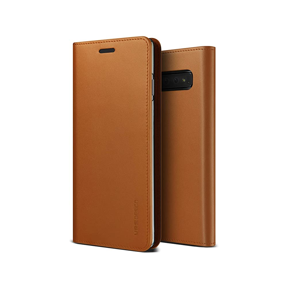 Samsung S10 Plus Brown Diary Case