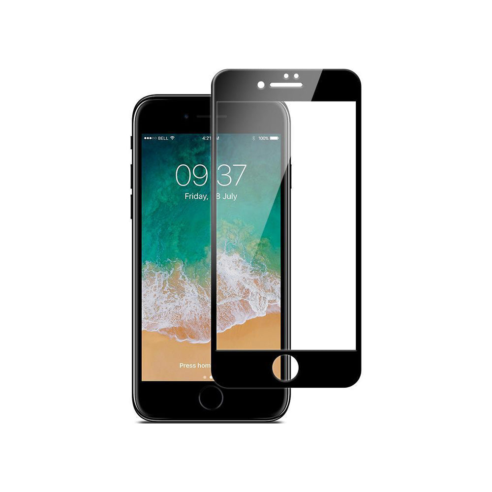 iPhone 8 Plus Premium Tempered Glass Black