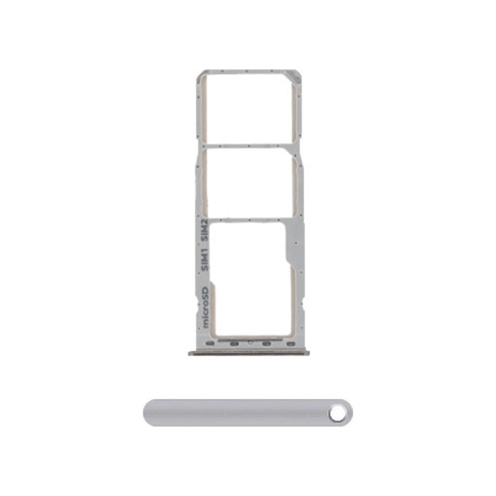 Samsung A20 A205 Sim Tray Silver