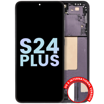 Samsung S24 Plus S926 Service Pack Service Pack LCD Titanium Assembled Frame Black