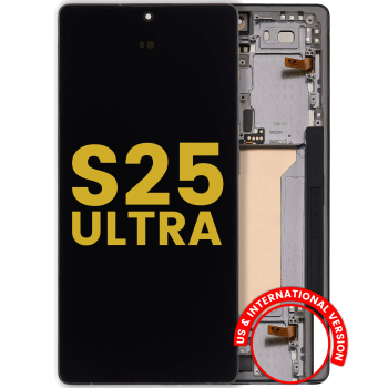 Samsung S25 Ultra S938 Service Pack LCD Black