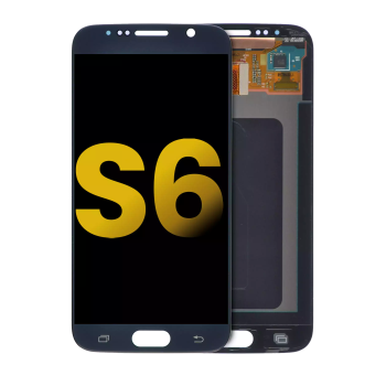 Samsung S6 G920I Original Refurb  Blue Lcd
