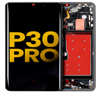 Huawei P30 Pro Original Lcd With Frame Black