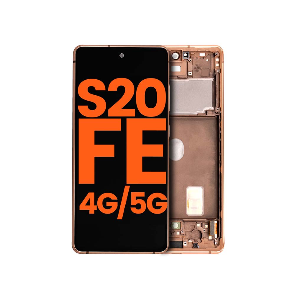 Samsung S20 Fe G780/ G781 5G Service Pack LCD Cloud Orange