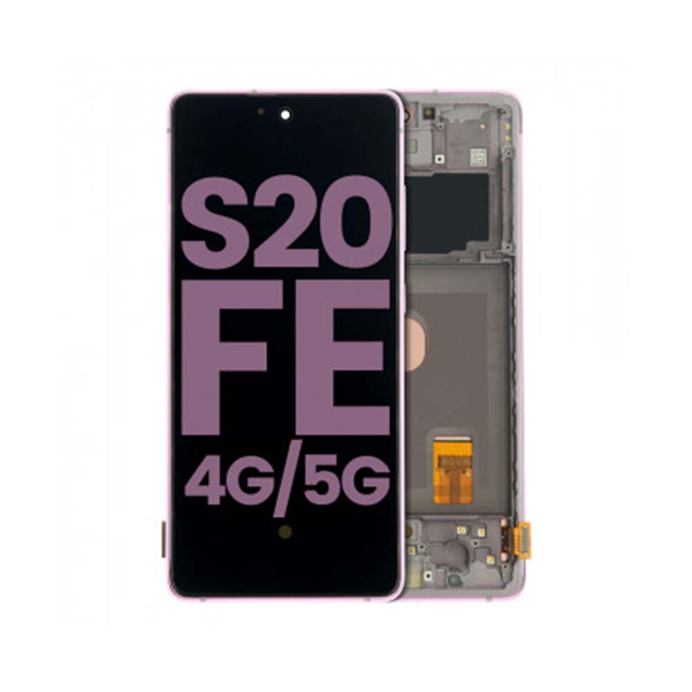 Samsung S20 Fe G780/ G781 5G Service Pack LCD Cloud Lavender